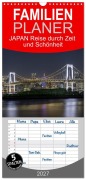 Cover-Bild zum Titel 'Familienplaner 2027 - JAPAN Reise durch Zeit und Schönheit mit 5 Spalten (Wandkalender, 21 x 45 cm) CALVENDO' von 'Melanie Viola'