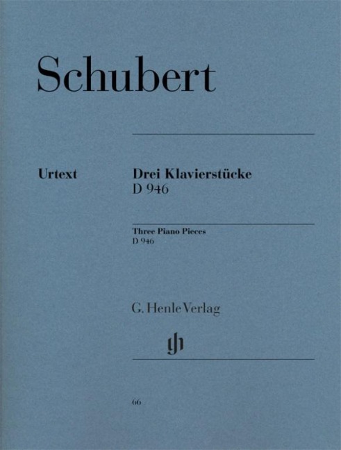 Schubert, Franz - 3 Klavierstücke (Impromptus) op. post. D 946 - Franz Schubert