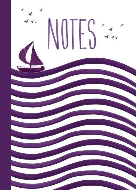 Carnet Marinière Pourpre - Hello Editions