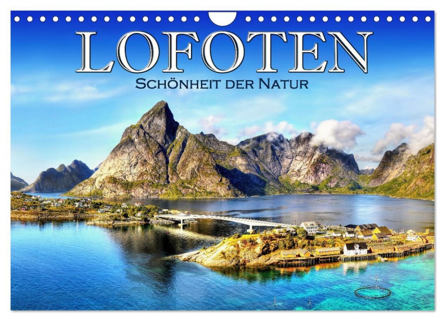 Lofoten, Schönheit der Natur (Wandkalender 2026 DIN A4 quer), CALVENDO Monatskalender - Helena Bilkova
