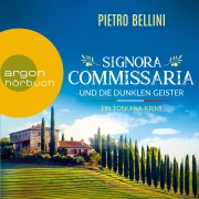 Cover-Bild zum Titel 'Signora Commissaria und die dunklen Geister - Ein Toskana-Krimi' von 'Pietro Bellini'