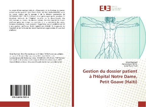 Gestion du dossier patient à l'Hôpital Notre Dame, Petit Goave (Haïti) - Maxi Raphael, Anounoune Victor, Lesly Pierre Paul