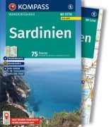 Cover-Bild zum Titel 'KOMPASS Wanderführer Sardinien, 75 Touren mit Extra-Tourenkarte' von 'Gerhard Stummvoll, Astrid Sturm'