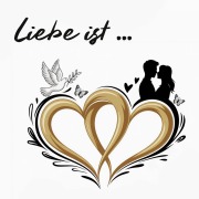 Cover-Bild zum Titel 'Liebe ist ... Originelles Gästebuch zur Hochzeit, Verlobung oder dem Jubiläum der Ehe oder Lebenspartnerschaft mit stilvollen Bildmotiven zur Inspiration zu den Aspekten von Liebe für kleine und große Feiern' von 'Heart Papers'