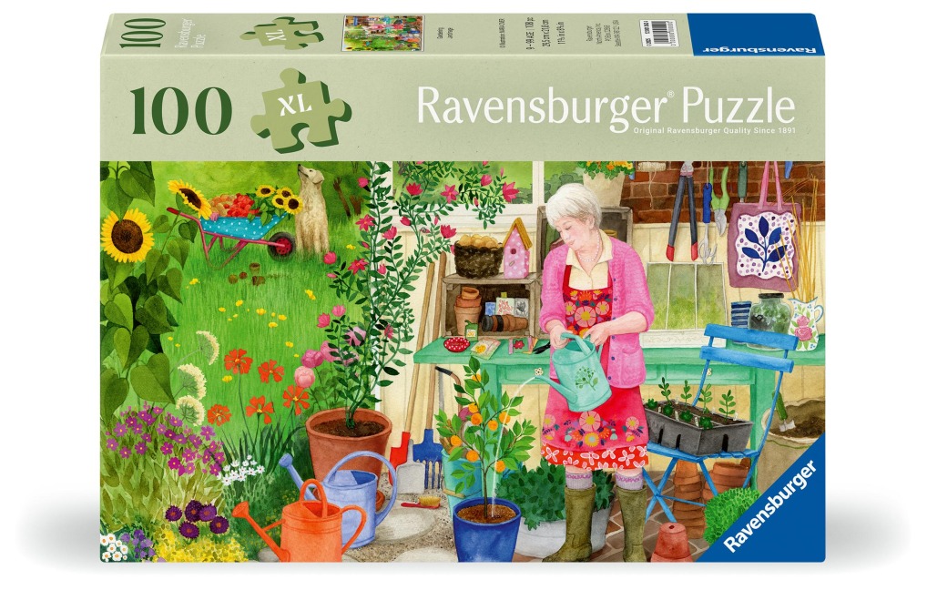 Erwachsenenpuzzle 100 XL-Teile - Gartenarbeit - 