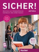 Cover-Bild zum Titel 'Sicher! aktuell B2.1 Lektion 1-6. Kurs- und Arbeitsbuch mit Audios online' von 'Michaela Perlmann-Balme, Susanne Schwalb, Magdalena Matussek'