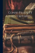 Cover-Bild zum Titel 'Gonse-pilate Et Autres Histoires...' von ''