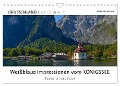Weißblaue Impressionen vom KÖNIGSSEE Panoramabilder (Wandkalender 2025 DIN A4 quer), CALVENDO Monatskalender - Dieter Wilczek