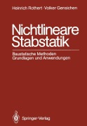 Cover-Bild zum Titel 'Nichtlineare Stabstatik' von 'Volker Gensichen, Heinrich Rothert'