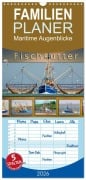 Cover-Bild zum Titel 'Familienplaner 2026 - Maritime Augenblicke - Fischkutter mit 5 Spalten (Wandkalender, 21 x 45 cm) CALVENDO' von 'Peter Roder'