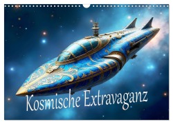 Cover-Bild zum Titel 'Kosmische Extravaganz (Wandkalender 2026 DIN A3 quer), CALVENDO Monatskalender' von 'Dusanka Djeric'