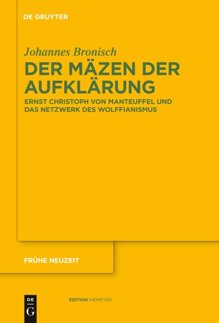 Der Mäzen der Aufklärung - Johannes Bronisch