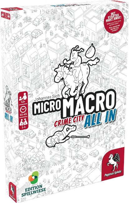 MicroMacro: Crime City 3 - All In (Edition Spielwiese) (English Edition) - 