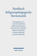 Cover-Bild zum Titel 'Handbuch Religionspädagogische Hermeneutik' von ''