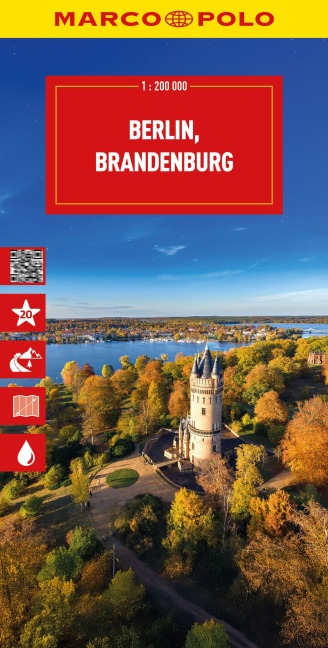 MARCO POLO Reisekarte Deutschland 04 Berlin, Brandenburg 1:225.000 - 