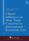 Cover-Bild zum Titel 'China's Influence on Non-Trade Concerns in International Economic Law' von ''