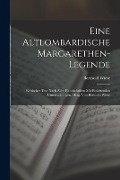 Eine Altlombardische Margarethen-Legende - Berthold Wiese