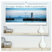 Cover-Bild zum Titel 'Bewegte Wolken, Stille Landschaften (hochwertiger Premium Wandkalender 2026 DIN A2 quer), Kunstdruck in Hochglanz' von 'Berwick Fotografie'