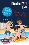 Cover-Bild zum Titel 'Die drei ??? Kids: Strand der Gefahren - Dreifachband' von 'Ulf Blanck, Boris Pfeiffer'