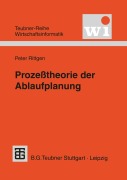 Cover-Bild zum Titel 'Prozeßtheorie der Ablaufplanung' von ''