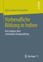 Vorberufliche Bildung in Indien - Balasundaram Krisanthan