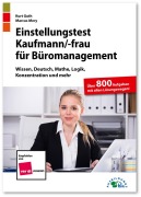 Cover-Bild zum Titel 'Einstellungstest Kaufmann / Kauffrau für Büromanagement' von 'Kurt Guth, Marcus Mery'