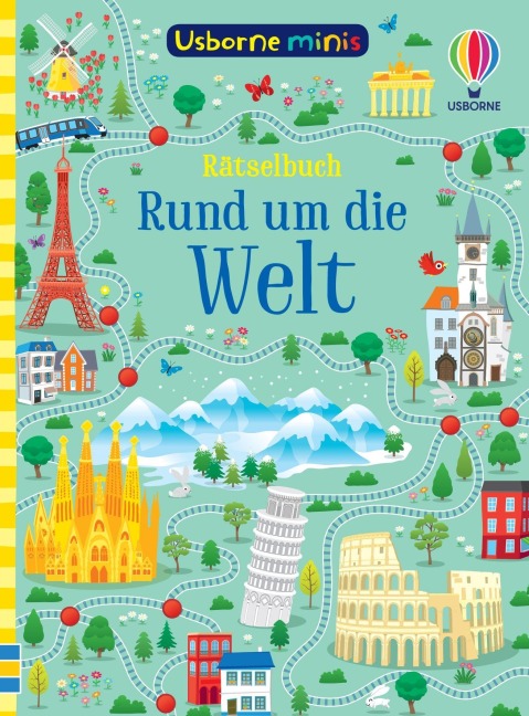 Usborne Minis: Rätselbuch - Rund um die Welt - Simon Tudhope