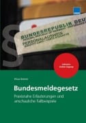 Cover-Bild zum Titel 'Bundesmeldegesetz' von 'Klaus Germer'