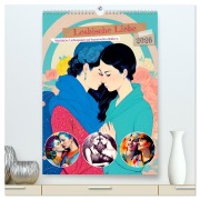Cover-Bild zum Titel 'Lesbische Liebe (hochwertiger Premium Wandkalender 2026 DIN A2 hoch), Kunstdruck in Hochglanz' von 'Steffani Lehmann'