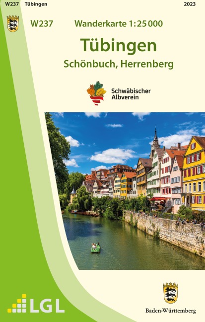 W237 Wanderkarte 1:25 000 Tübingen - 