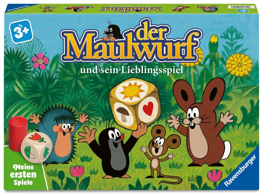 Der Maulwurf und sein Lieblingsspiel - Kinderspiel ab 3 Jahre - 