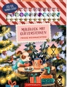Cover-Bild zum Titel 'Malblock mit Glitzersteinen' von ''