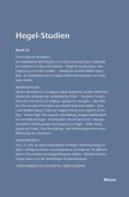 Cover-Bild zum Titel 'Hegel-Studien / Hegel-Studien' von ''