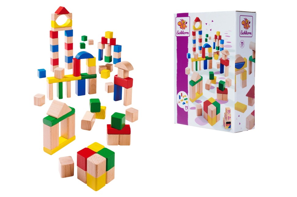 EH Holzbausteine Bunt /Natur - 