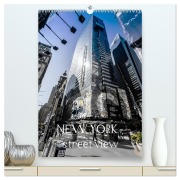 Cover-Bild zum Titel 'NEW YORK - street view (hochwertiger Premium Wandkalender 2026 DIN A2 hoch), Kunstdruck in Hochglanz' von 'Monika Schöb YOUR pageMaker'