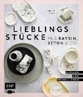 Cover-Bild zum Titel 'Lieblingsstücke aus Raysin, Beton & Co.' von 'Simone Groß'
