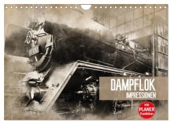 Cover-Bild zum Titel 'Dampflok Impressionen (Wandkalender 2026 DIN A4 quer), CALVENDO Monatskalender' von 'Dirk Meutzner'