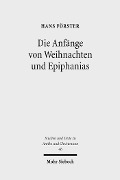 Cover-Bild zum Titel 'Die Anfänge von Weihnachten und Epiphanias' von 'Hans Förster'