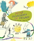 Cover-Bild zum Titel 'Meine Freundinnen und Freunde - zum Eintragen mit Pinsel, Stempel, Kleber' von 'Nele Palmtag'