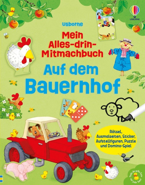 Mein Alles-drin-Mitmachbuch: Auf dem Bauernhof - Kirsteen Robson