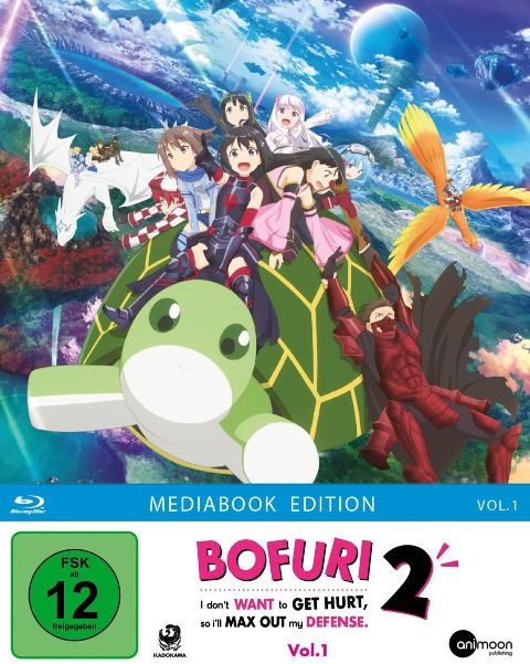 Bofuri: I Don't Want to Get Hurt, So I'll Max Out My Defense. - Staffel 2 - Vol.1 - Mediabook - DVD mit Sammelschuber - Limited Edition - 