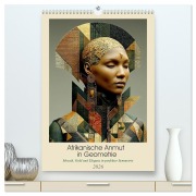 Cover-Bild zum Titel 'Afrikanische Anmut in Geometrie (hochwertiger Premium Wandkalender 2026 DIN A2 hoch), Kunstdruck in Hochglanz' von 'Michaela Buuck'