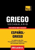 Cover-Bild zum Titel 'Vocabulario español-griego - 9000 palabras más usadas' von 'Andrey Taranov'