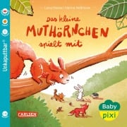Cover-Bild zum Titel 'Baby Pixi (unkaputtbar) 177: Das kleine Muthörnchen spielt mit' von 'Nanna Neßhöver'