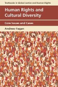Cover-Bild zum Titel 'Human Rights and Cultural Diversity' von 'Andrew Fagan'