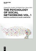 Cover-Bild zum Titel 'The Psychology of Social Networking Vol.1' von 'Giuseppe Riva, Brenda K. Wiederhold, Pietro Cipresso'