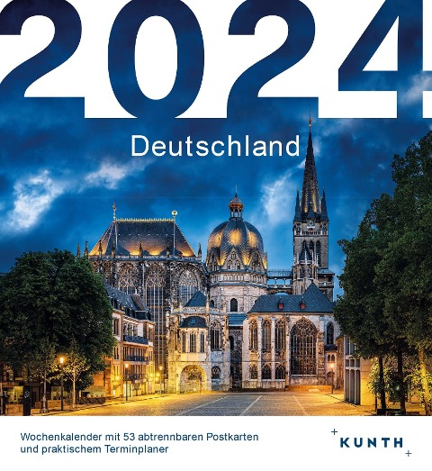 Deutschland - KUNTH Postkartenkalender 2024 - 