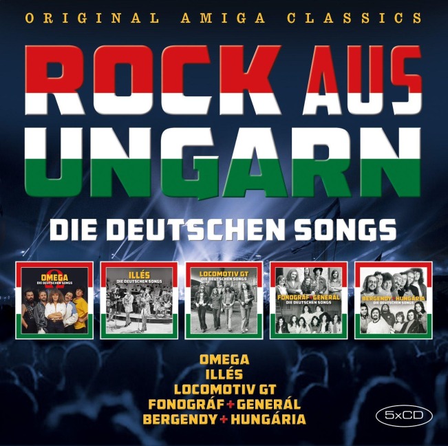 Rock aus Ungarn- Die Deutschen Songs - Original Amiga Classics