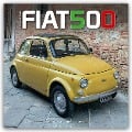 Fiat 500 2025 - 16-Monatskalender - Avonside Publishing Ltd.