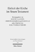 Cover-Bild zum Titel 'Einheit der Kirche im Neuen Testament' von ''